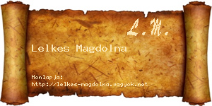 Lelkes Magdolna névjegykártya